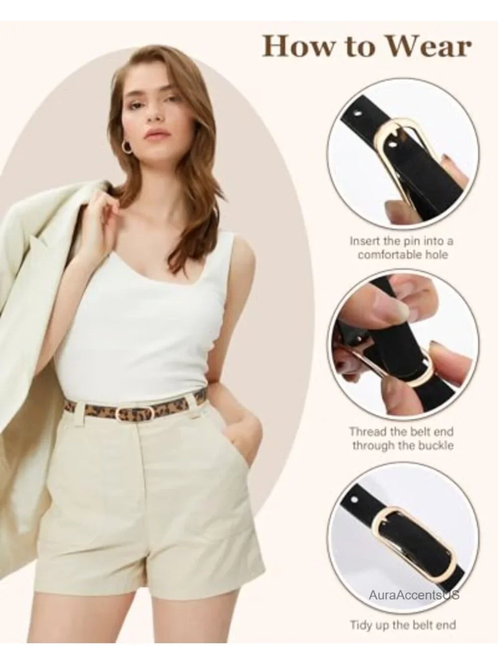 3 Pack Skinny Belts for Women Faux Suede Waist Belt 0.7